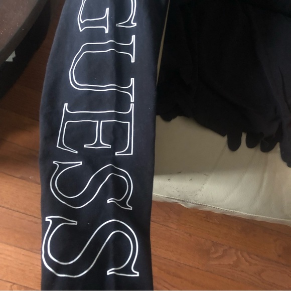 ❤️Guess Black Manja Active Leggings Side Print Size Small - Picture 8 of 8